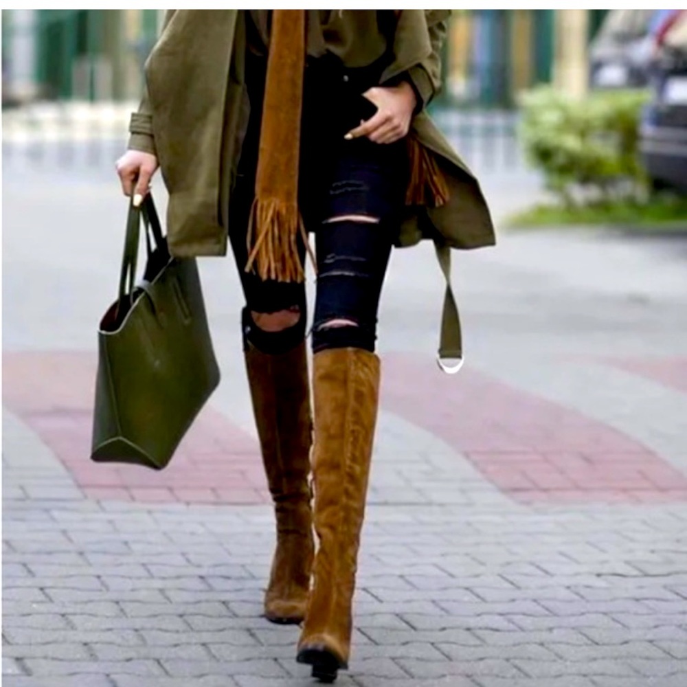 Zara long boots
